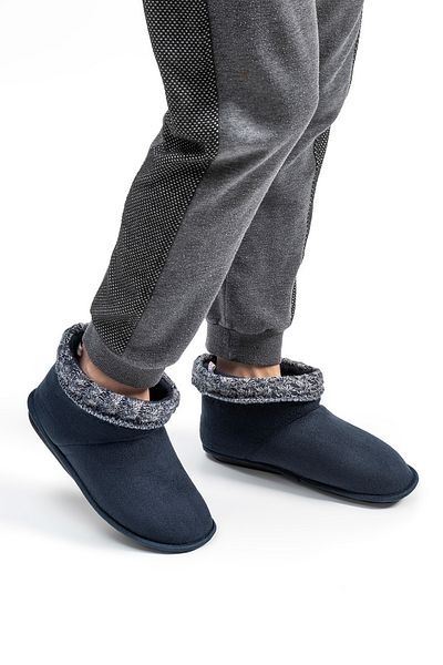 Twigy Ανδρικές μπότες για το σπίτι Navy Blue Dab - Μέγεθος 41/46