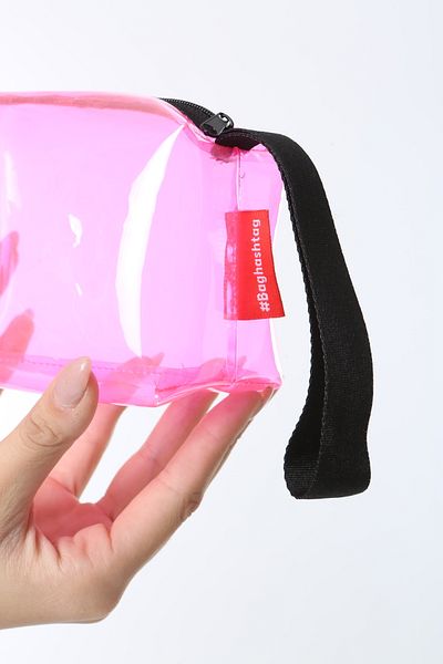 Baghashtag Mini Square Makeup Bag - Cosmetic Bag Mockup