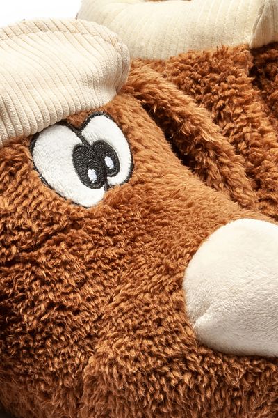 Twigy Ανδρικές Παντόφλες Animal Didi Καφέ 41/46
