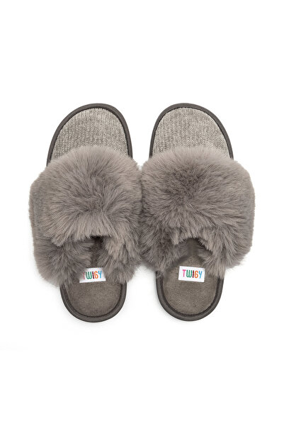 Twigy Margo Kadın Ev Terliği Gri 37/41