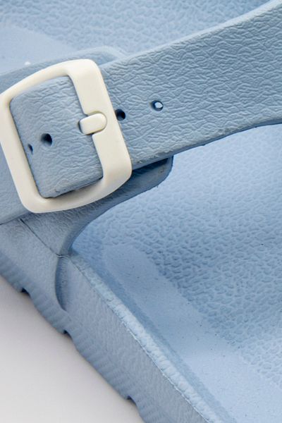 Twigy Papuci Jude pentru femei Albastru deschis 37/41