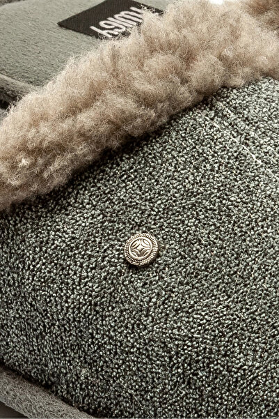 Twigy Gray Momo Men's House Slippers - Valentine's Day 41/46