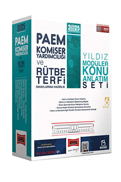Yargı Yayınları 2025 PAEM Komiser Yardımcılığı ve Rütbe Terfi Sınavlarına Haz...