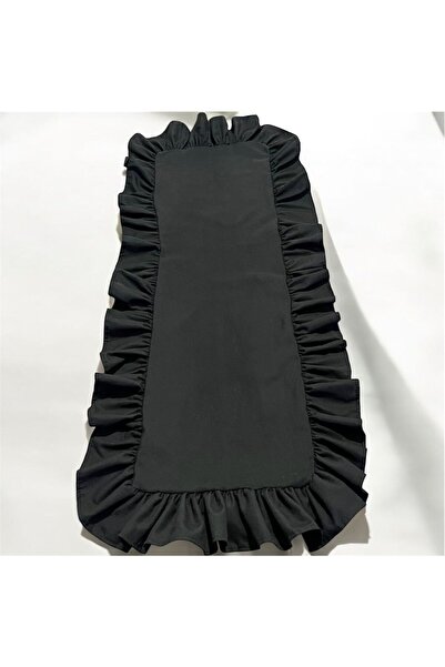Erba kreasyon Fırfırlı  pamuk Polyester Runner Masa Örtüsü 40x110 Cm
