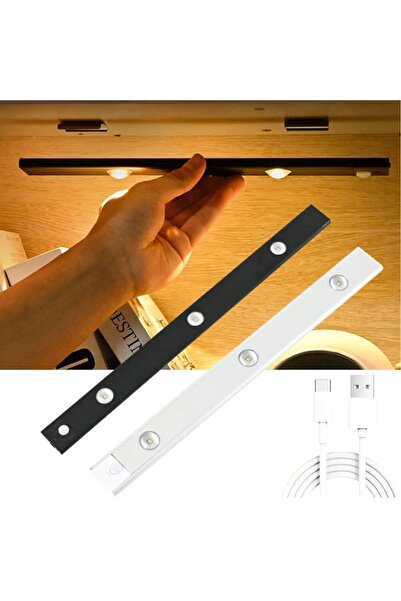 Cata 10W 6400K / 4000K / 3200K 40cm Bella Şarjlı Sensörlü Yatay Led Bant Armatür CT-2464