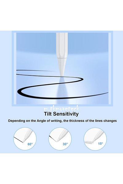 m.tk moveteck iPad Air 11 Air 13 M2 Chip Compatible Palm Rejection Touch Special Drawing Writing Pen Palm Rejection