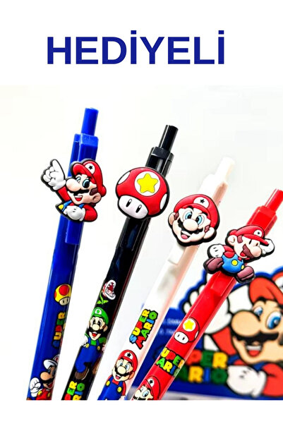 ÖZ OFİS SÜPER MARİO 0.7 UÇLU KALEM 1 adet