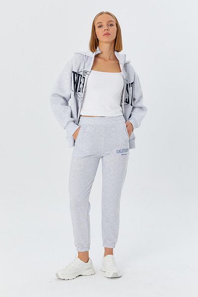 Shopping Shop Pantaloni de sport Snow Melange - cu picioare elastice
