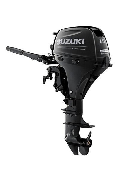 Suzuki DF 15 AS HP Kısa Şaft Manuel Kontrol Deniz Motoru