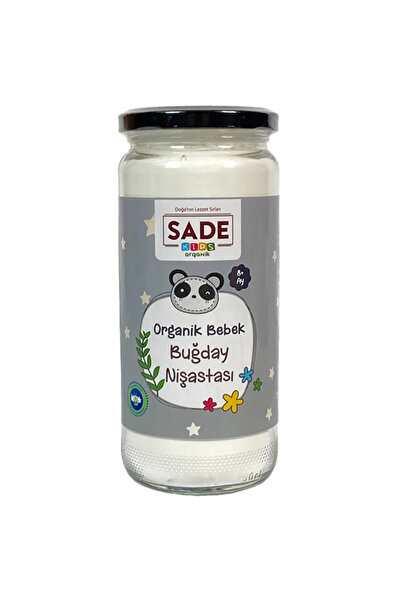 SADE Kids Organik x 2 Kavanoz Bebek Buğday Nişastası 300 gr