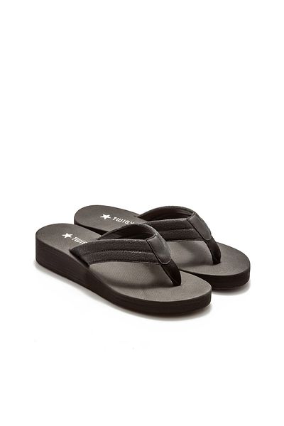 Twigy Flip-flops Angelina pentru femei negru 35/40