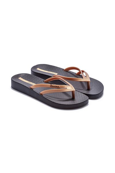 İpanema Șlapi Bossa Soft pentru damă, auriu, negru 35/42