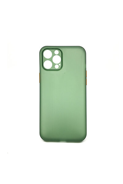 Nettech İphone 13 Pro Uyumlu Ultra Slim Arka Koruma Kılıf - Yeşil