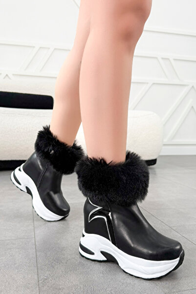 Mamito Ayakkabı RG 001 Fermuarlı Gizli Topuklu Bot