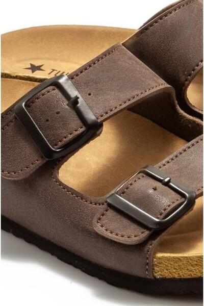 Twigy Brown Women's Slippers - Size 36/40