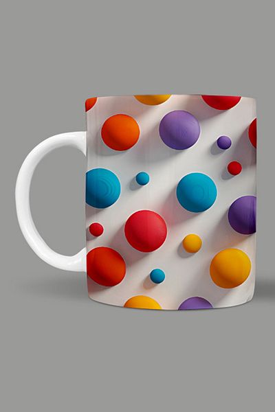 Fizello Polka Dots - Polka Dots Themed Mug