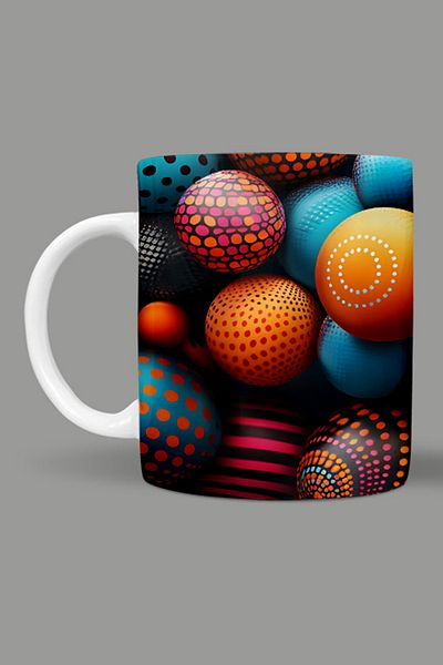 Fizello Polka Dots - Polka Dots Themed Mug