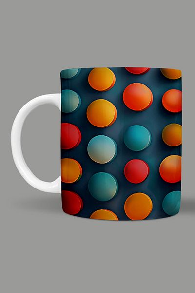 Fizello Polka Dots - Polka Dots Themed Mug