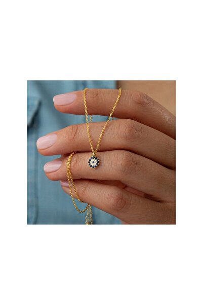 OGO SİLVER 925 Ayar Gümüş Nazar Kolye