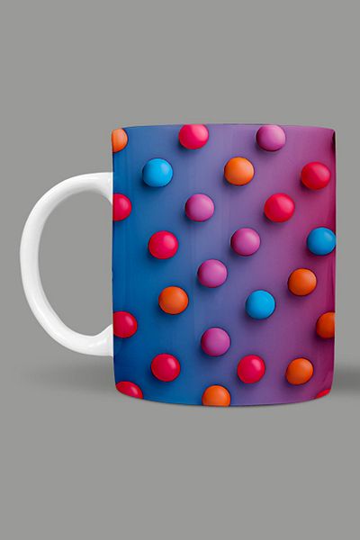 Fizello Polka Dots - Polka Dots Themed Mug