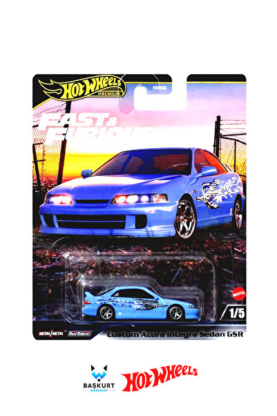 HOT WHEELS Premium Fast & Furious Custom Acura Integra Sedan GSR 1/5