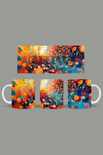 Fizello Polka Dots - Polka Dots Themed Mug