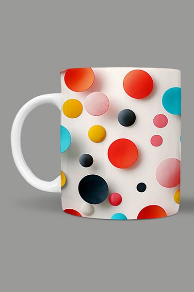 Fizello Polka Dots - Polka Dots Themed Mug