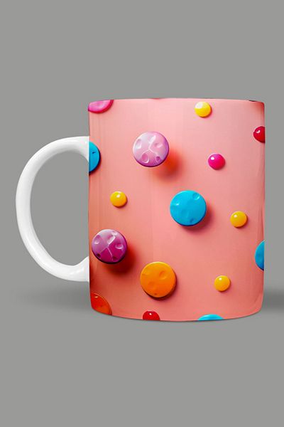 Fizello Polka Dots - Polka Dots Themed Mug