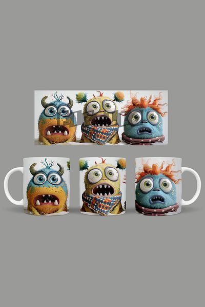 Fizello Cute Baby Monsters - Cute Baby Monsters Mug