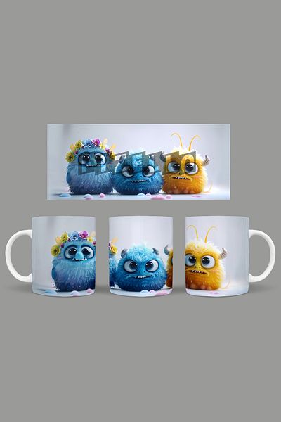 Fizello Cute Baby Monsters - Cute Baby Monsters Mug