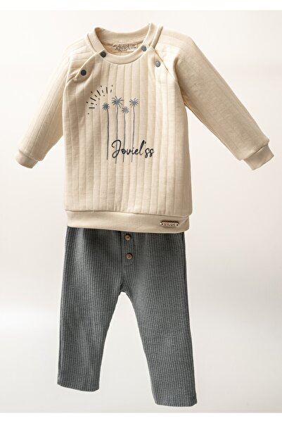 bombe Baby Kids Blue Cotton 2-Piece Set First I Trend Fashion Bottom Top Set