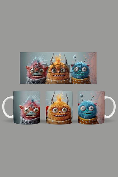 Fizello Cute Baby Monsters - Cute Baby Monsters Mug