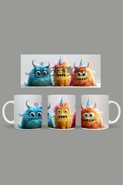 Fizello Cute Baby Monsters - Cute Baby Monsters Mug