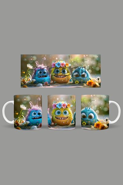 Fizello Cute Baby Monsters - Cute Baby Monsters Mug