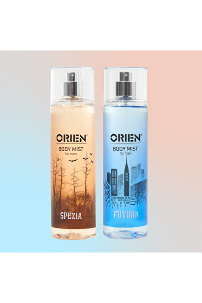 Orien Men Futura Vücut Spreyi 200 ml - Spezia Vücut Spreyi 200 ml 2li Set