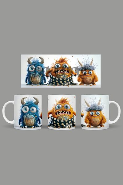 Fizello Cute Baby Monsters - Cute Baby Monsters Mug