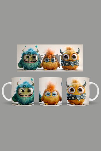 Fizello Cute Baby Monsters - Cute Baby Monsters Mug
