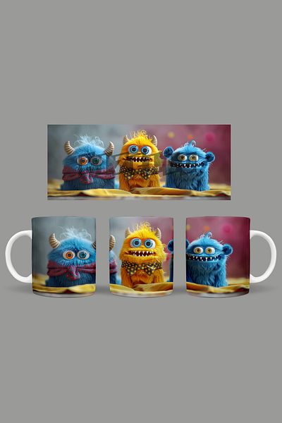 Fizello Cute Baby Monsters - Cute Baby Monsters Mug