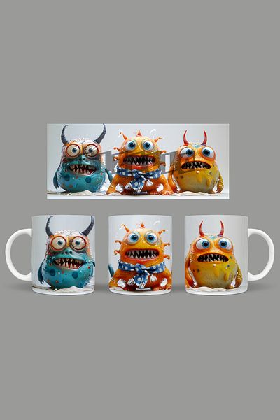 Fizello Cute Baby Monsters - Cute Baby Monsters Mug