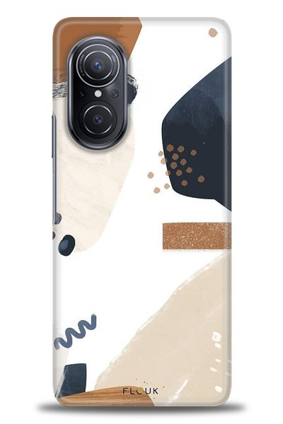 MRCİLETİSİM Oppo Reno 11F 5g Case Hd Printed Case - Beige