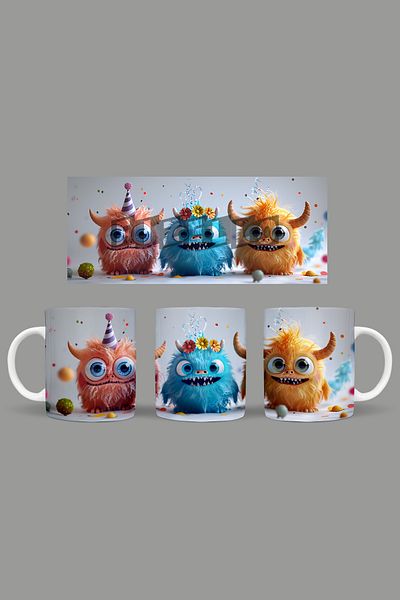 Fizello Cute Baby Monsters - Cute Baby Monsters Mug