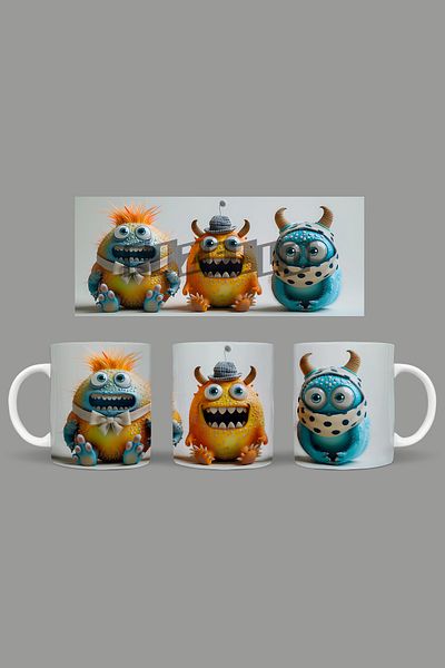 Fizello Cute Baby Monsters - Cute Baby Monsters Mug