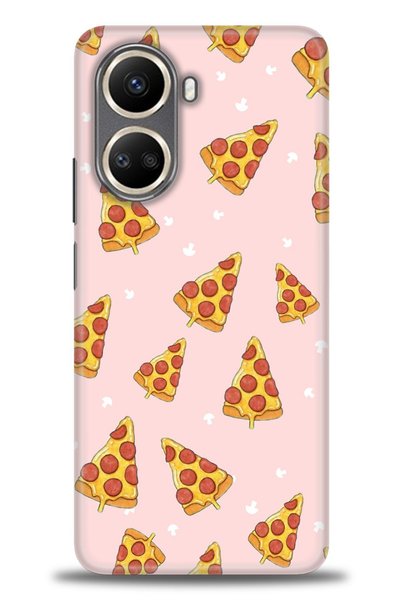 MRCİLETİSİM Tecno Camon 19 Pro Case Hd Printed Case - Pizza Slices