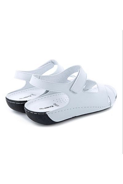 Muya Alula Anatomical Sole Women's Sandals Black White