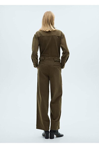 MANGO Woman Yüksek belli baloon fit jean