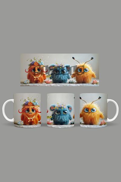 Fizello Cute Baby Monsters - Cute Baby Monsters Mug