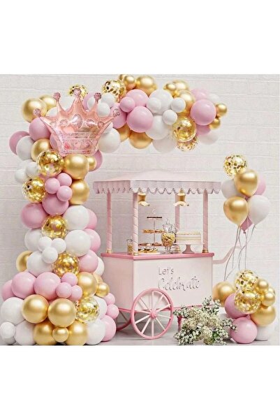 Bkmc ΡΟΖ ΧΡΥΣΟ ΣΤΟΥΝΤΙΟ ΡΟΖ ΛΕΥΚΟ ΧΡΥΣΟ ΜΠΑΛΟΝΙ ΣΕΤ ΣΤΟΥΝΤΙΟ ΓΕΝΕΘΛΙΩΝ