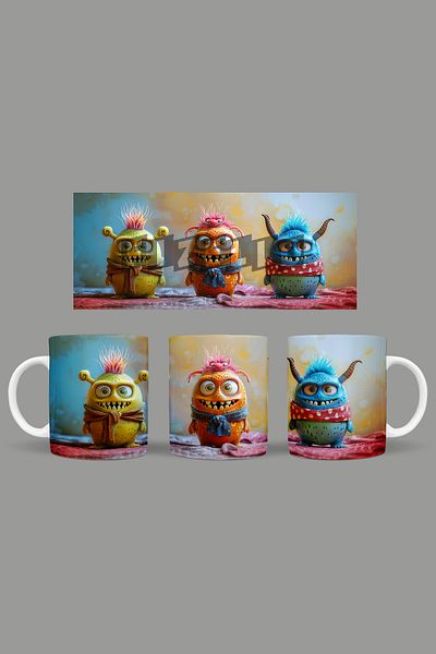 Fizello Cute Baby Monsters - Cute Baby Monsters Mug
