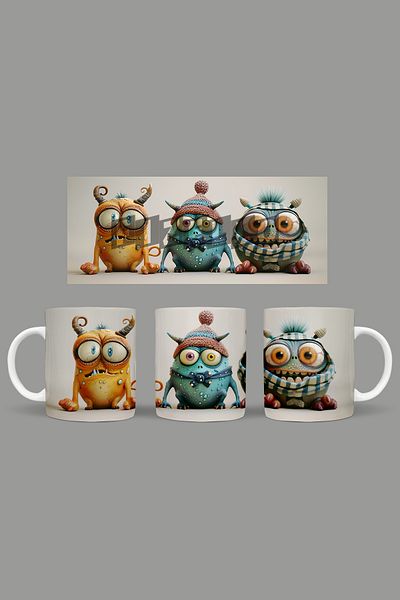 Fizello Cute Baby Monsters - Cute Baby Monsters Mug