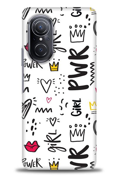 MRCİLETİSİM Oppo Reno 11F 5g Case Hd Printed Case - Power Girl